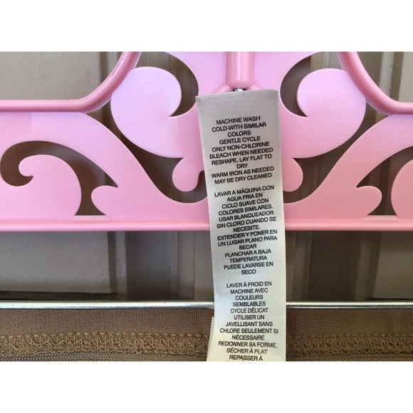 Chico's Slacks Women's Sz1 Tan Cotton/Spandex Cropped Pre-Owned - Picture 9 of 9